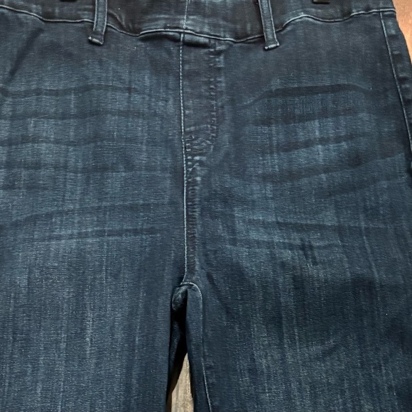 Judy Blue Pull On Super Flare Jean Dark Wash size 13/31 Great condition ! - Picture 7 of 16
